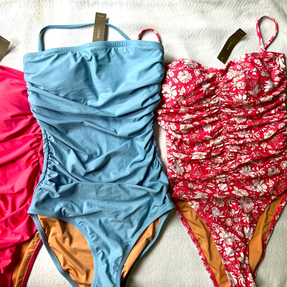3 NWT J Crew bathing suits